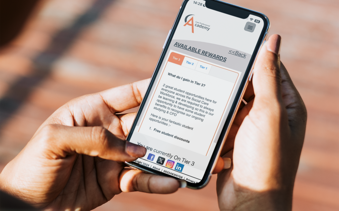 We have a Care Professional Academy app!