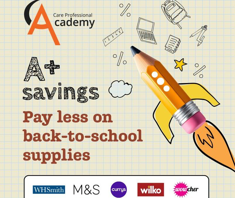 Pay less on back-to-school supplies with Care Professional Rewards