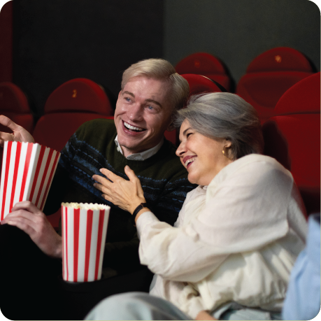 Man and woman cinema 01