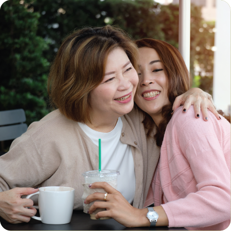 mum and daugther coffee 01